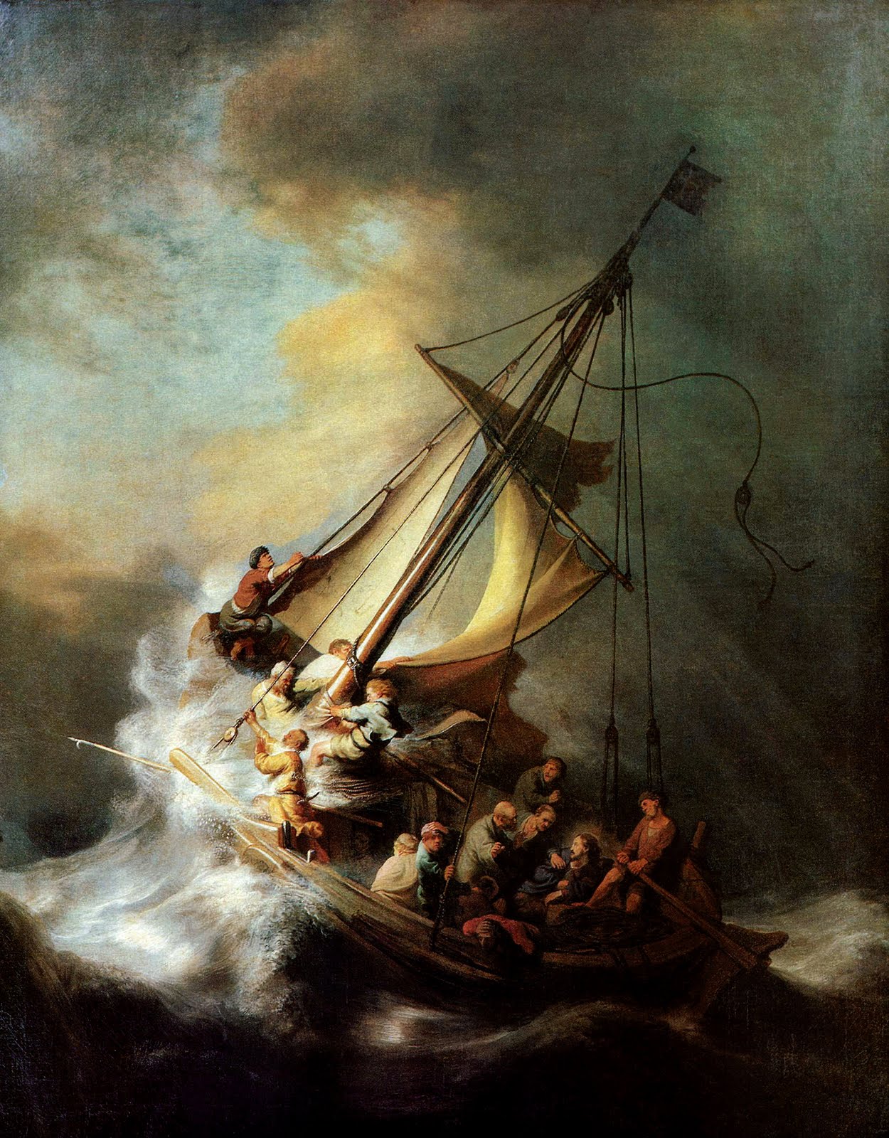 The Storm on the Sea of Galilee by Rembrant (1633)